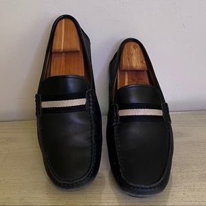 BALLY Waltec Leather Loafer in Black